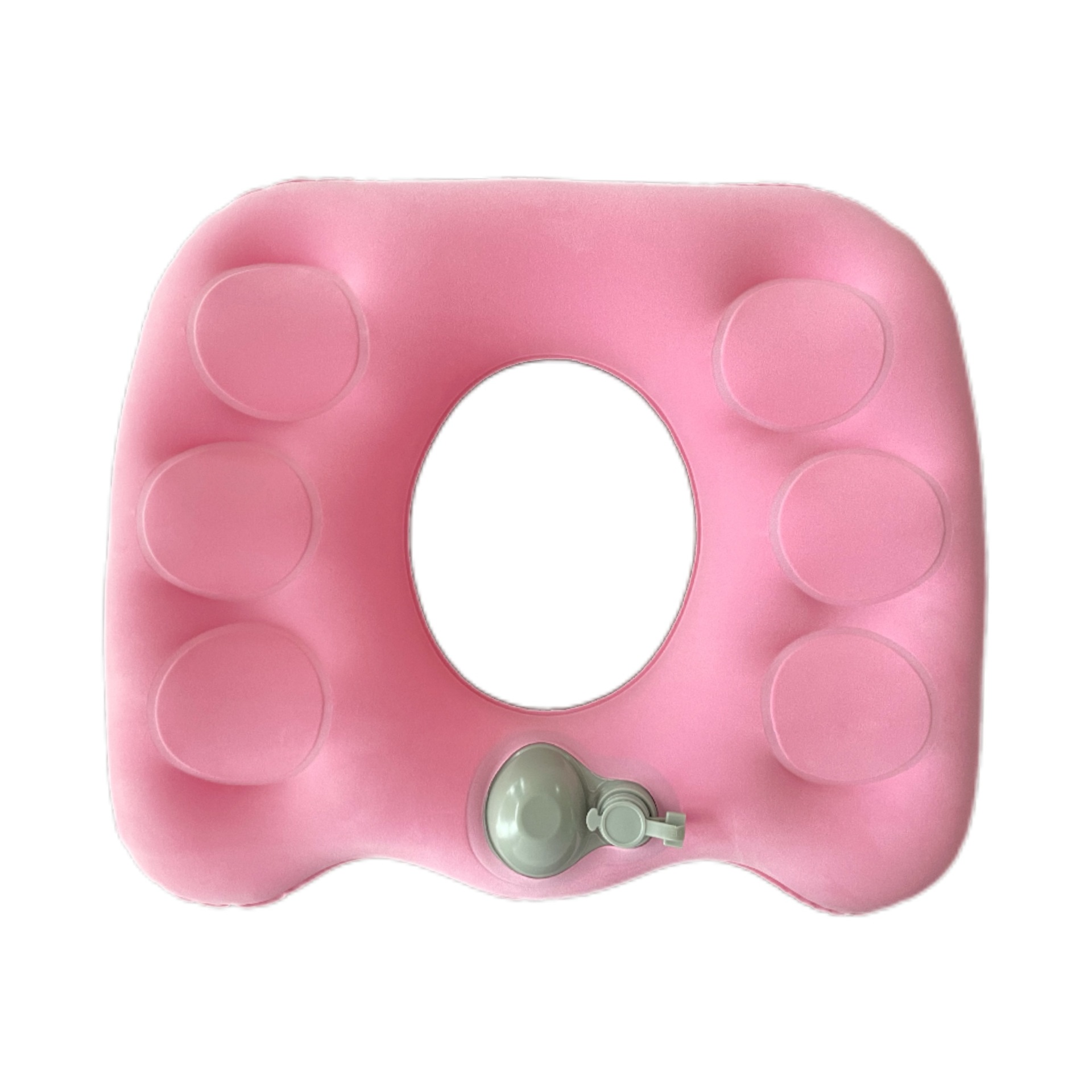 1 Piece Pink Donut Chair Cushion Anti-Slip Seat Pad for Office Chair Car - Image 1