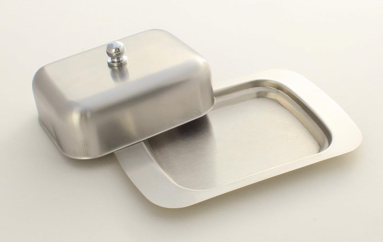 Stainless Steel Butter Dish with Lid 18.5x12.2x6cm Silver Butter Container for Kitchen Storage - Image 4