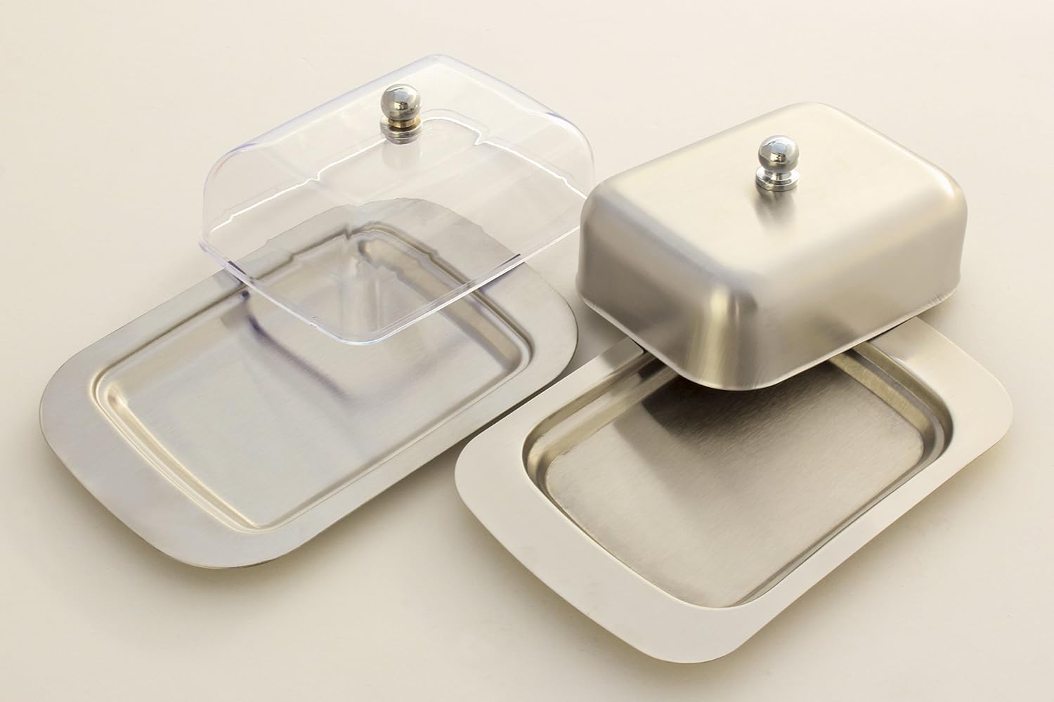 Stainless Steel Butter Dish with Lid 18.5x12.2x6cm Silver Butter Container for Kitchen Storage - Image 6