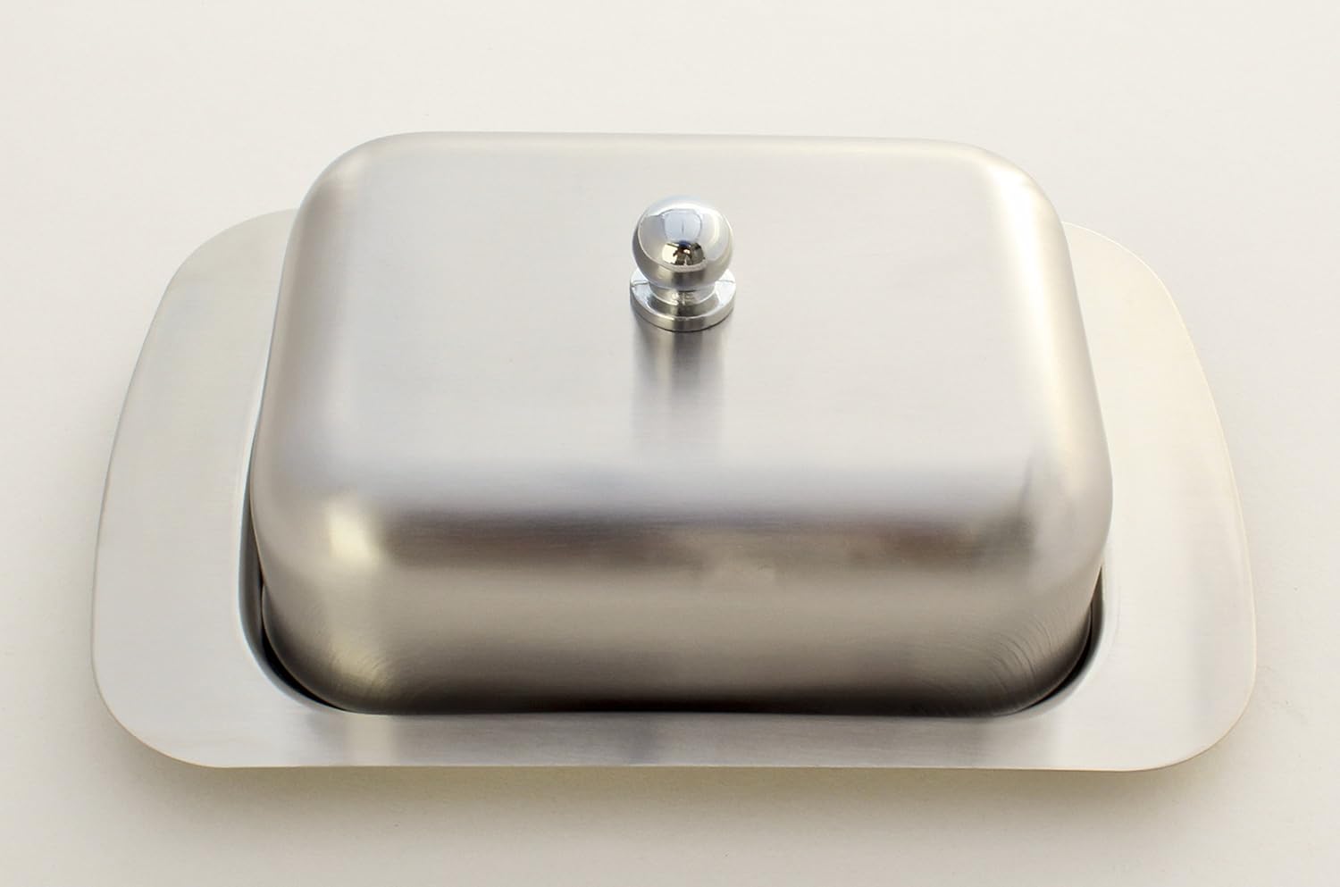 Stainless Steel Butter Dish with Lid 18.5x12.2x6cm Silver Butter Container for Kitchen Storage - Image 8