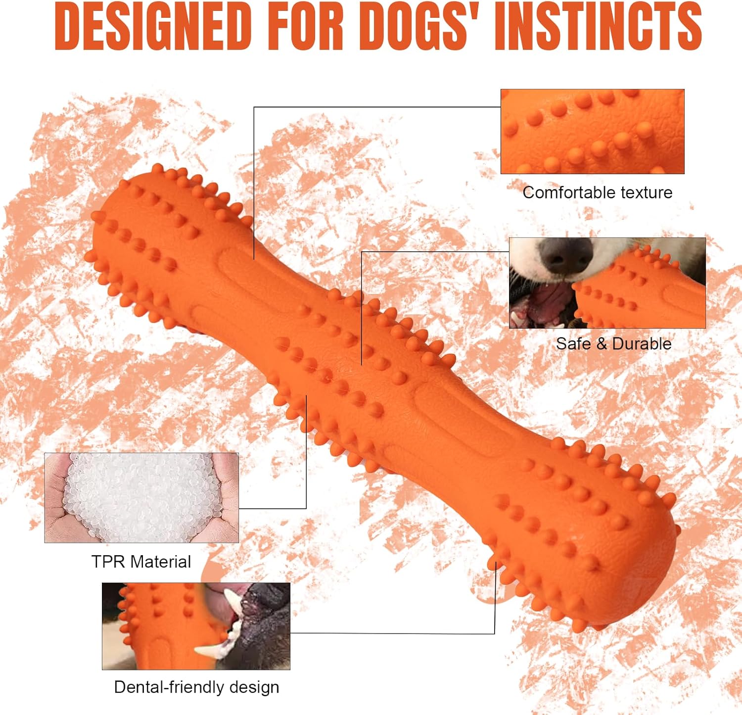 Interactive Sound Puppy Chew Toy Relieves Teething Discomfort Keeps Dogs Engaged - Image 3