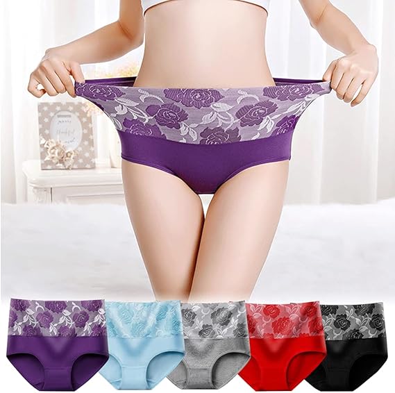 Women's 5 Pack Leakproof Briefs 2XL Assorted Colours Comfortable Underwear - Image 2