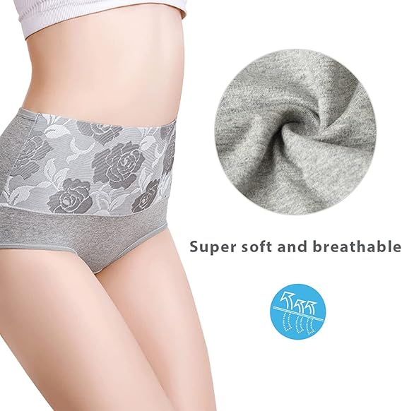 Women's 5-Pack Leakproof Briefs - 3XL - Assorted Colours - Comfortable Underwear - Image 4