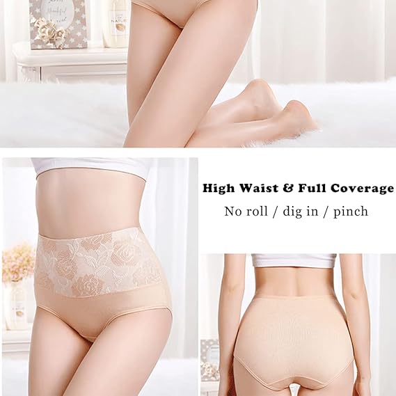 Women's 5-Pack L Size Multi-Colour Leakproof Briefs Underwear - Image 5