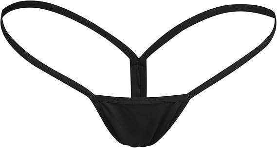 Women's Thong Underwear 5 Pack Slim Waistband Ladies' String Briefs S Size - Image 3