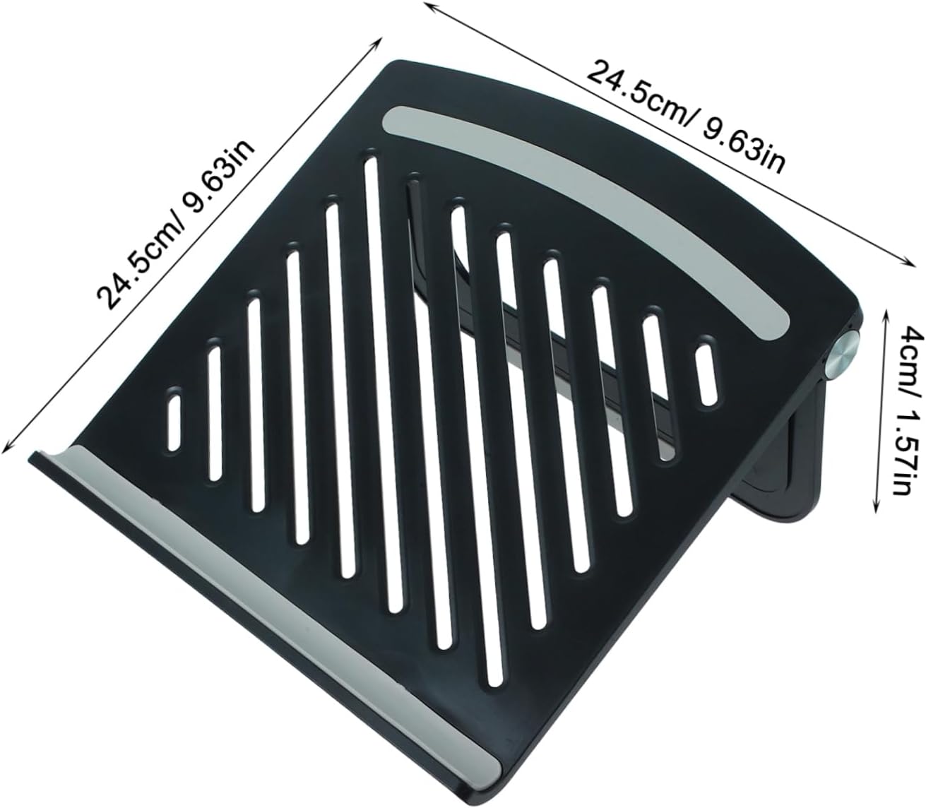 Adjustable Laptop Stand 24x24x4cm Multi-Use Tablet Holder Portable Ergonomic Desk Stand Pink - Image 3