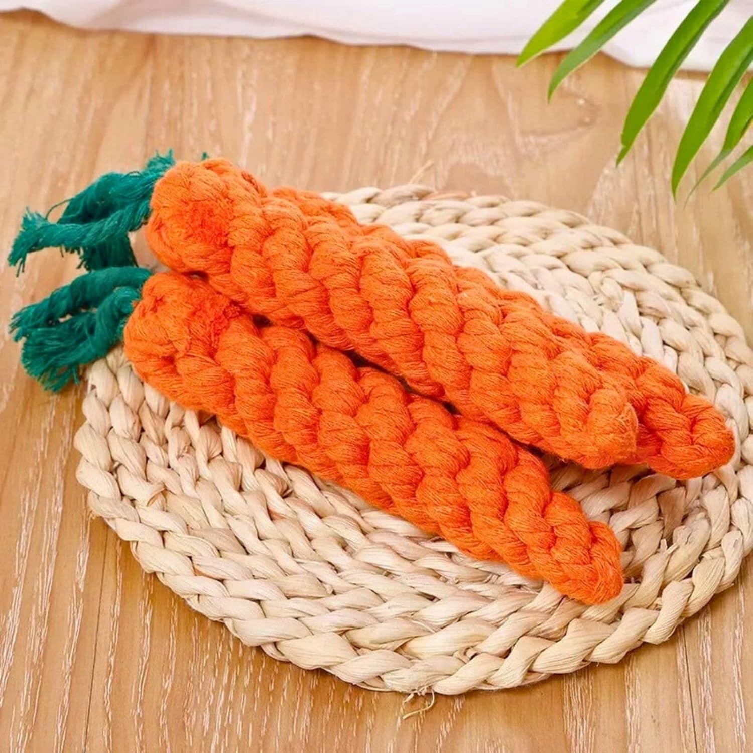 5 Pack Dog Chew Toys - 100% Cotton Material - Durable Bite-Resistant for Teeth Cleaning and Interactive Play - Ideal for Dogs of All Sizes - Image 7