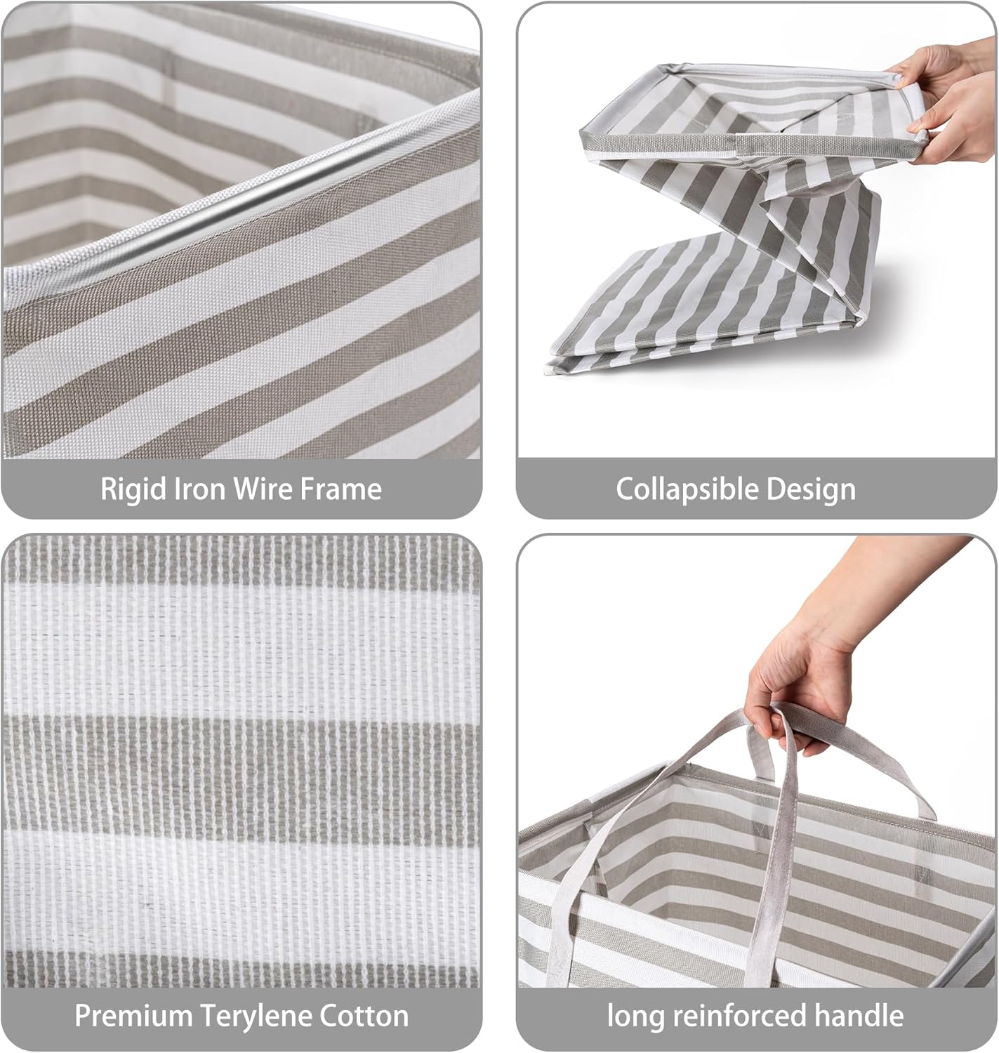 2 Pack 75L Storage Bags Large Clothes Organizers Eco-Friendly Heavy Duty Space Saving Mega Storage Solution - Image 2