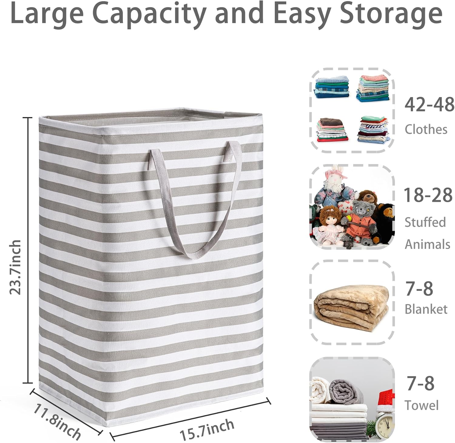 2 Pack 75L Storage Bags Large Clothes Organizers Eco-Friendly Heavy Duty Space Saving Mega Storage Solution - Image 3