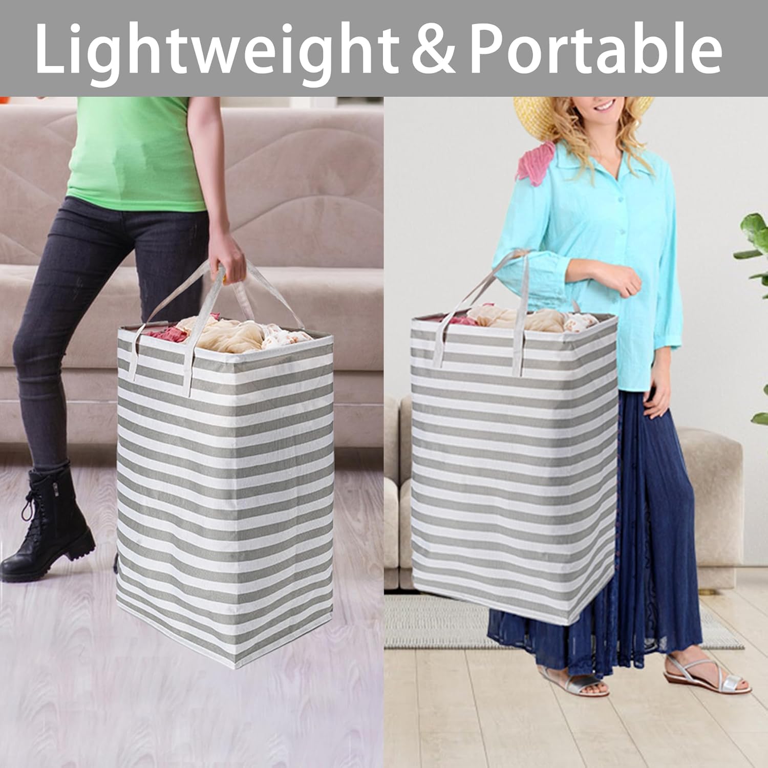 2 Pack 75L Storage Bags Large Clothes Organizers Eco-Friendly Heavy Duty Space Saving Mega Storage Solution - Image 6