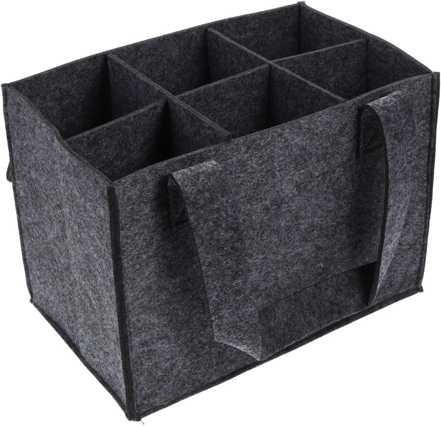 6 Bottle Wine Rack - Dark Grey - Storage Organizer for Bottles - Image 1