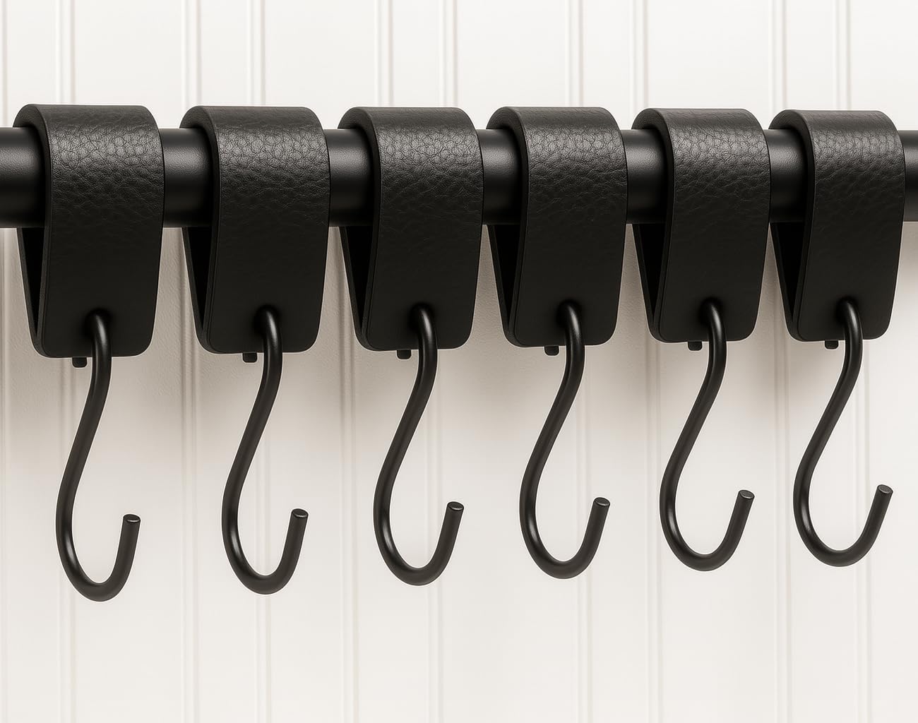 6 Pack Black Multi-Functional Hooks - Image 4