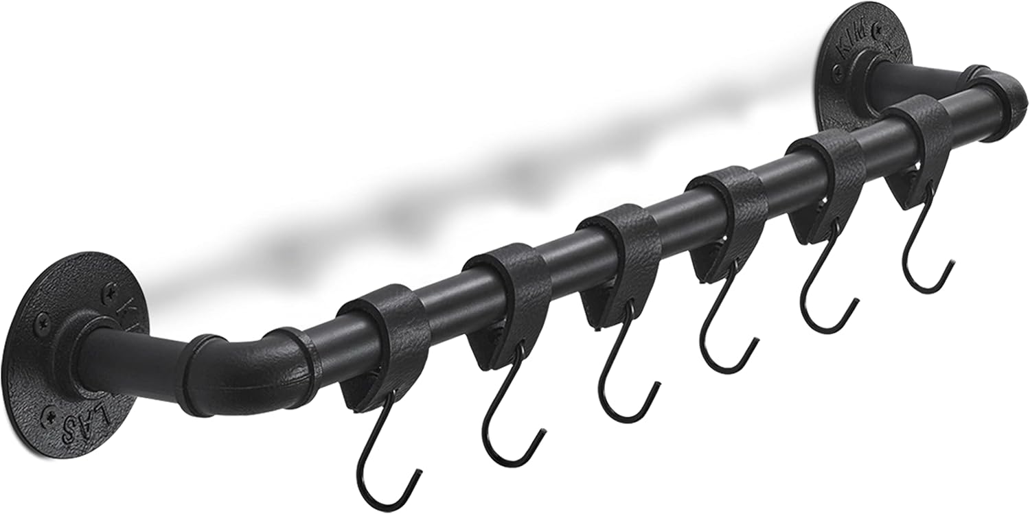 6 Pack Black Multi-Functional Hooks - Image 5