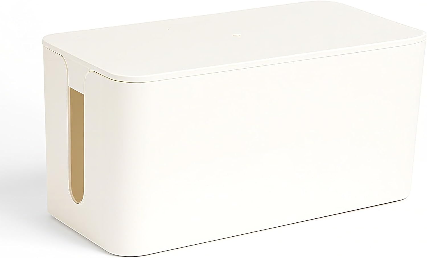 1 Piece Cable Organizer Box White Multifunctional Cable Management Solution - Image 8