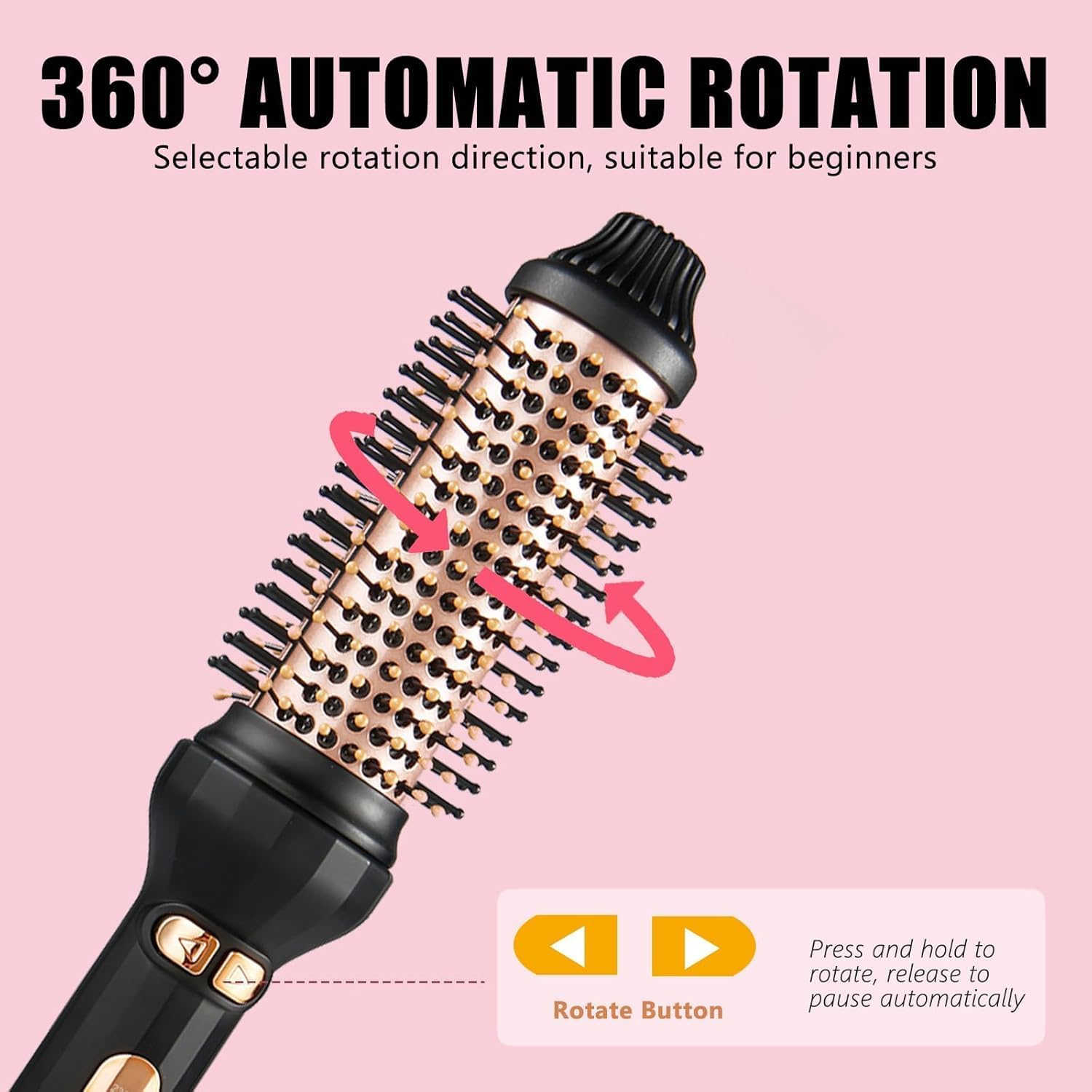 Automatic Curling Iron Hair Styler - Black - Image 3
