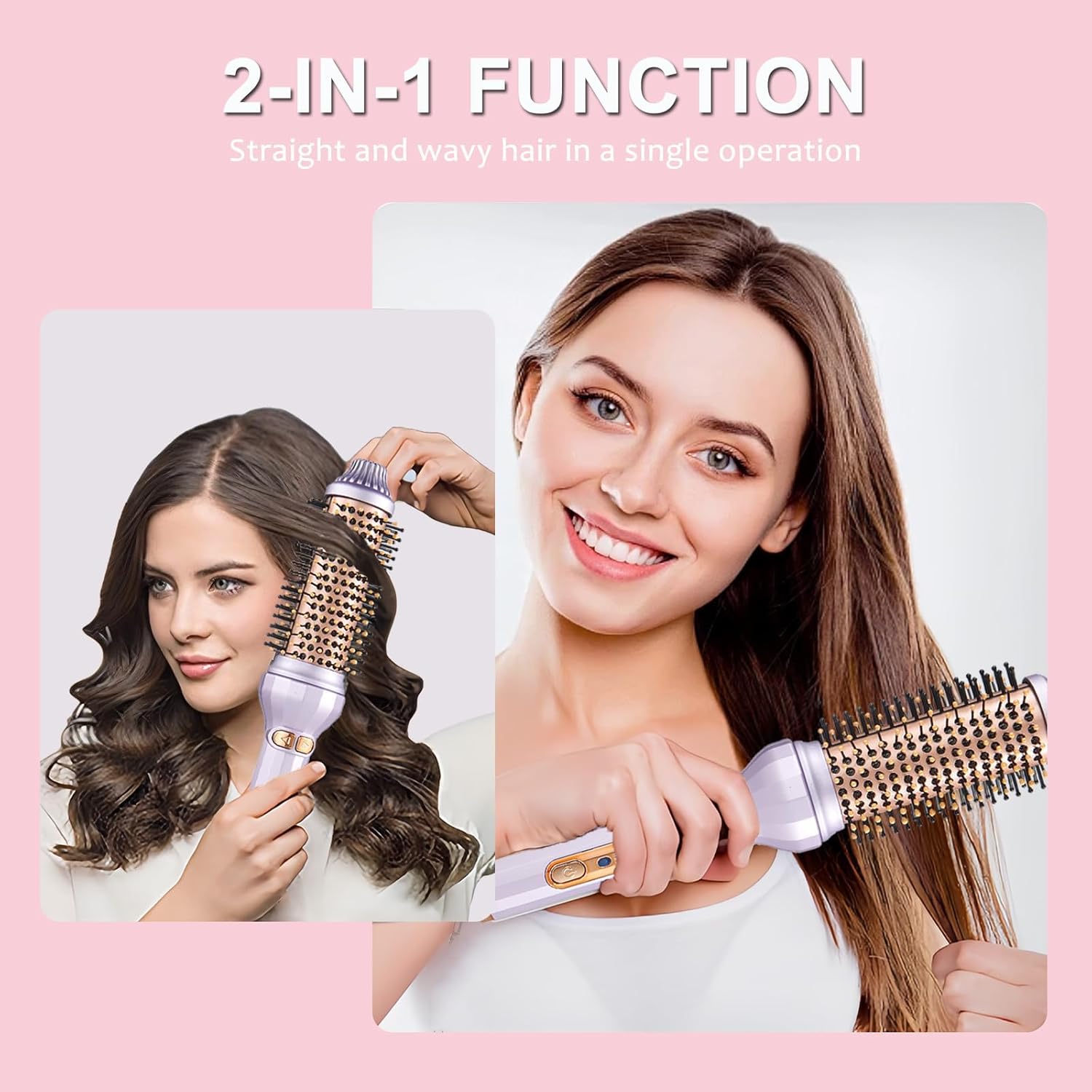 1 Piece Automatic Curling Iron Hair Curler Styling Tool Purple - Image 4