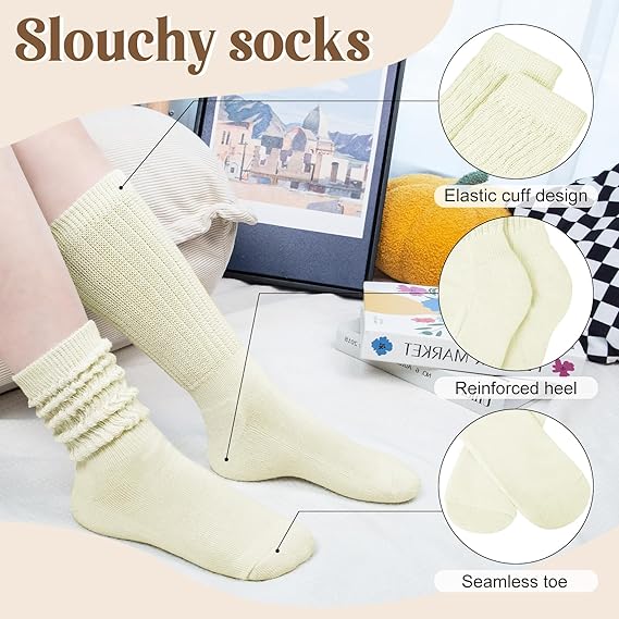 5 Pairs Women's Sports Socks Hard Wearing Comfortable Breathable Athletic Socks - Image 2