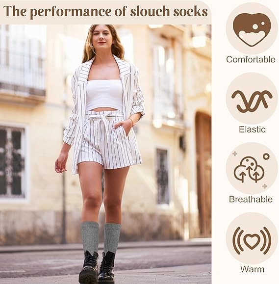 5 Pairs Women's Sports Socks Hard Wearing Comfortable Breathable Athletic Socks - Image 3
