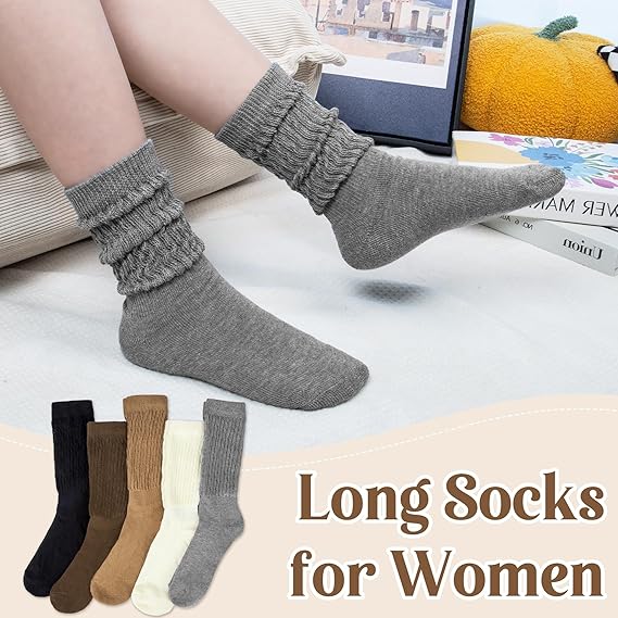5 Pairs Women's Sports Socks Hard Wearing Comfortable Breathable Athletic Socks - Image 5