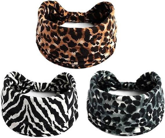 3 Pack Women's Sports Hair Bands Elastic Hair Ties for Active Use - Image 1