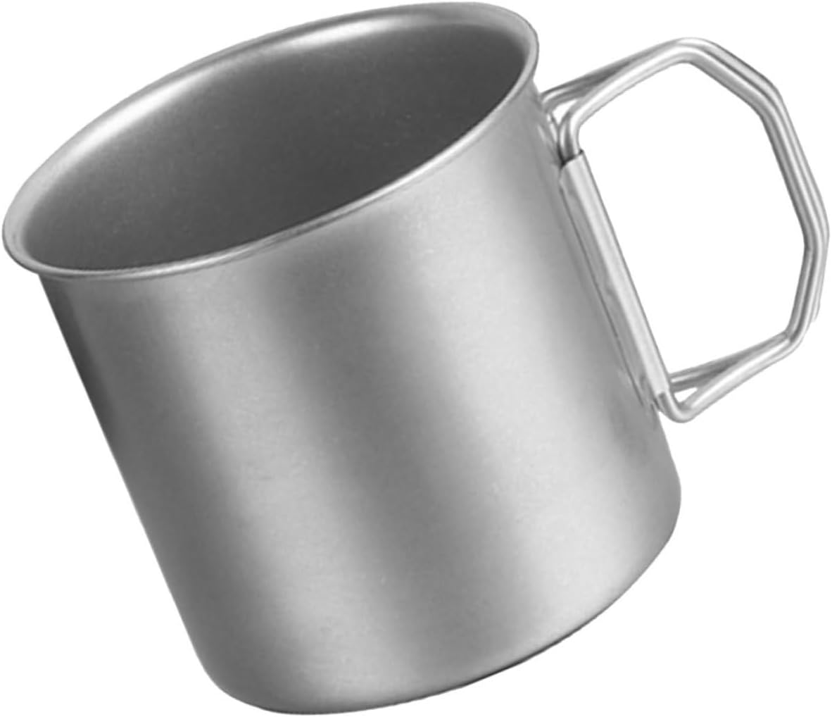 3-Piece Stainless Steel Cup Set Portable Stackable Metal Drinking Cups for Camping Hiking Picnic Outdoor Use Water Juice - Image 5