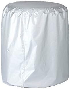 4-Piece Silver Waterproof Winter/Summer Car Tyre Covers - 73cm x 110cm - Image 3