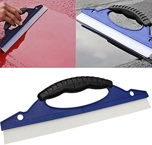Blue Ice Scrapers 2 Pack - Windshield Ice Scraper for Car Windows - Snow and Ice Removal Tool - Image 1