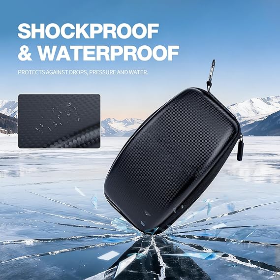 Universal Hard Case for Ski Goggles - Durable EVA Protective Cover with Soft Lining - Waterproof & Shockproof - Image 2