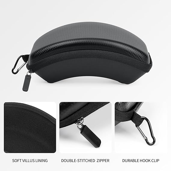 Universal Hard Case for Ski Goggles - Durable EVA Protective Cover with Soft Lining - Waterproof & Shockproof - Image 4