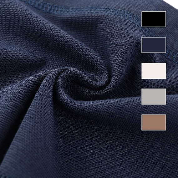 Adjustable Elastic Belly Bands 6 Pack - Maternity Support Belts for Pregnant Women - Black Grey White Dark Blue Khaki - Image 4