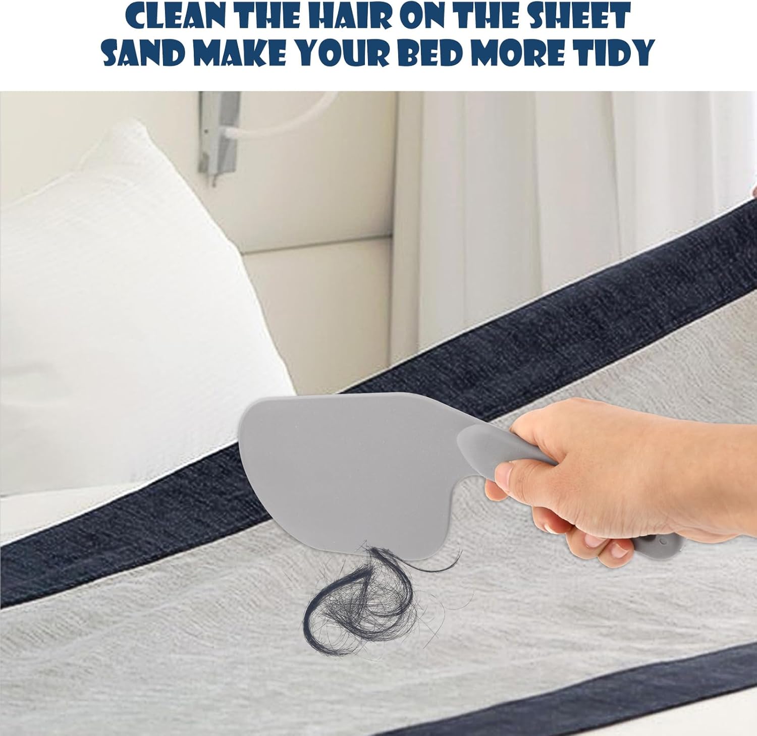 2 Pack 11.8 Inch Bed Sheet Clips Mattress Lifter Tool Durable Bed Making Assistant for Easy Sheet Changing Protect Nails and Back - Image 4