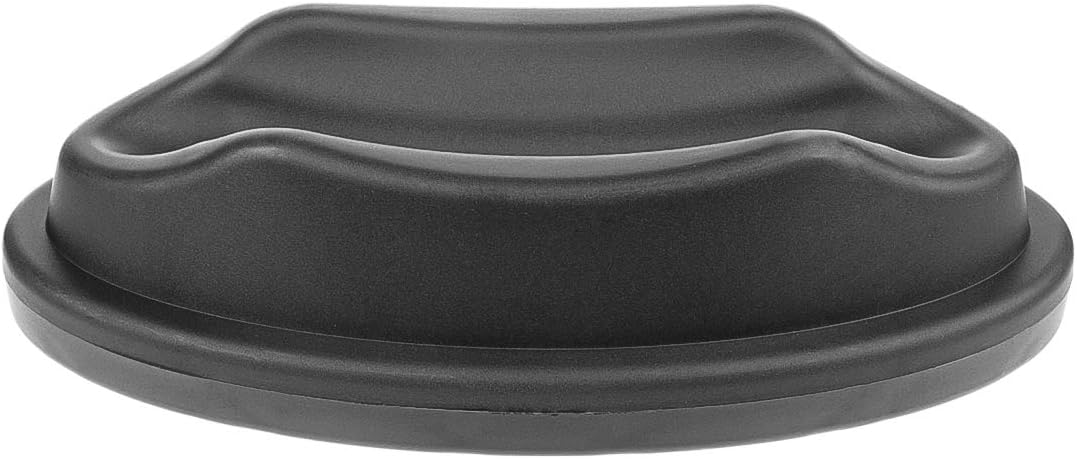 Bike Trainer Wheel Blocks Indoor Outdoor Use Universal 22.5×12×6cm Black 1 Piece - Image 2