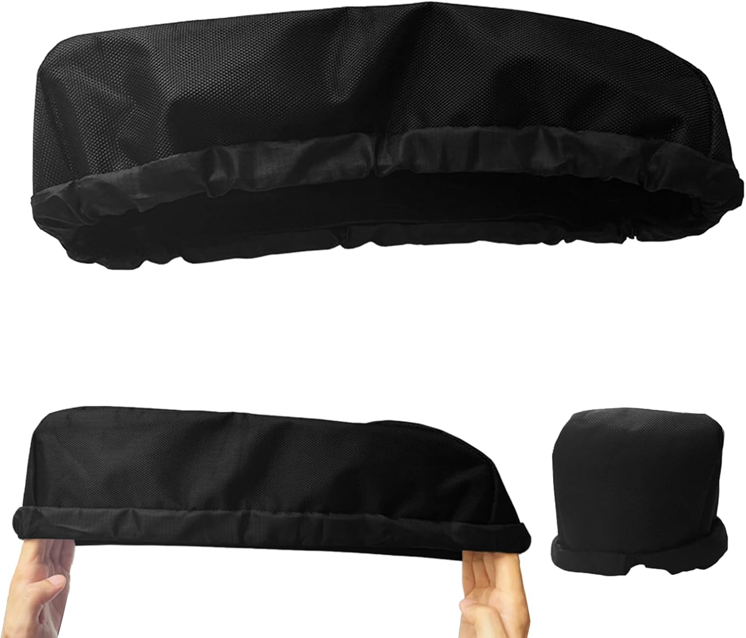Waterproof Dustproof Bike Battery Cover Bag 37.6×10.5×11.2 cm Black Battery Protective Case - Image 4
