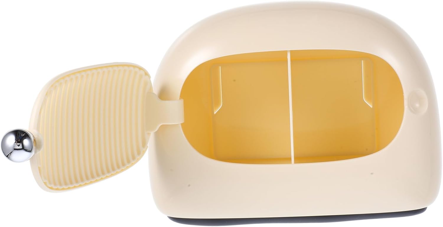 Wall-Mounted Pouch Dispenser - Multifunctional for Bathroom Kitchen Home - Yellow - 1 Piece - Image 1