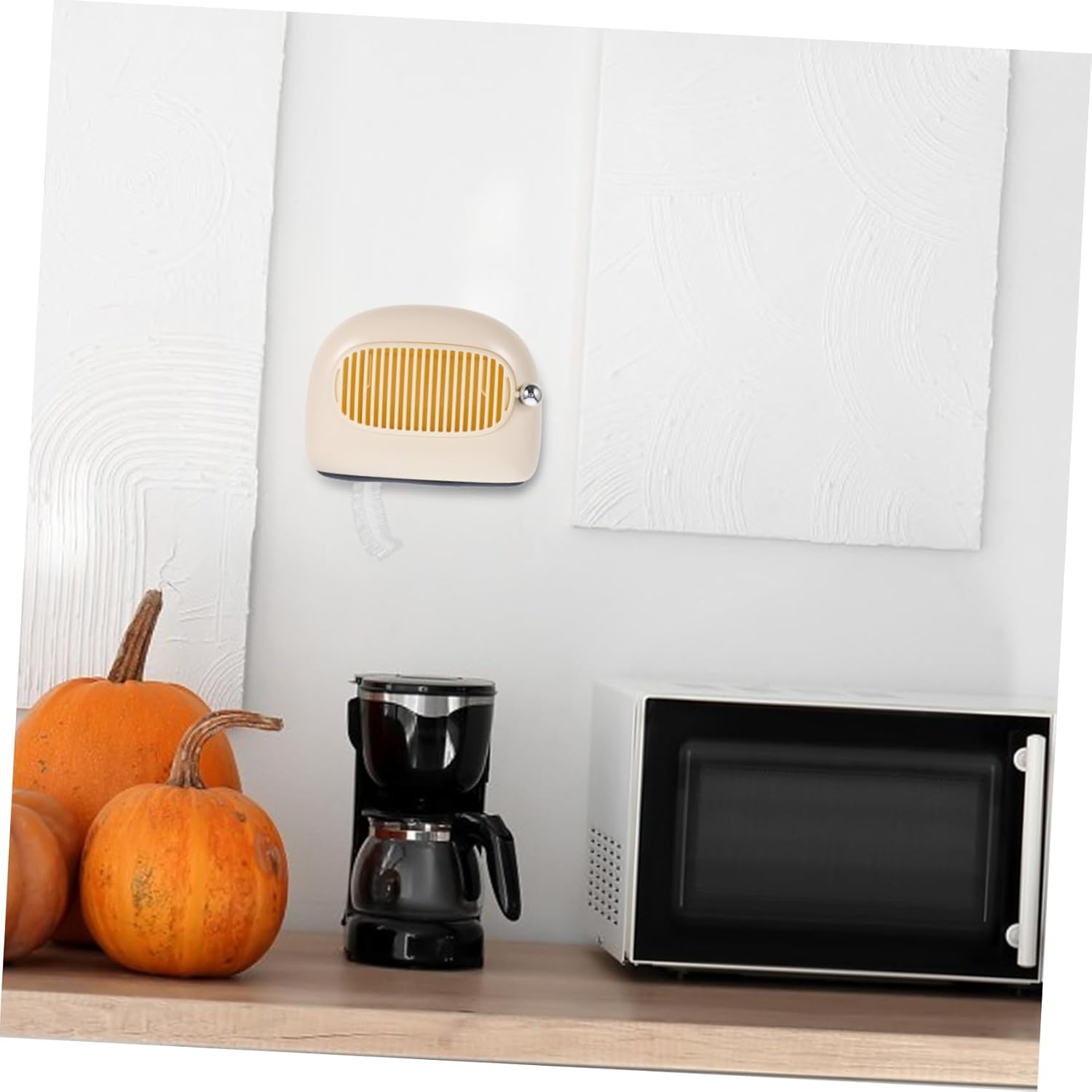 Wall-Mounted Pouch Dispenser - Multifunctional for Bathroom Kitchen Home - Yellow - 1 Piece - Image 3