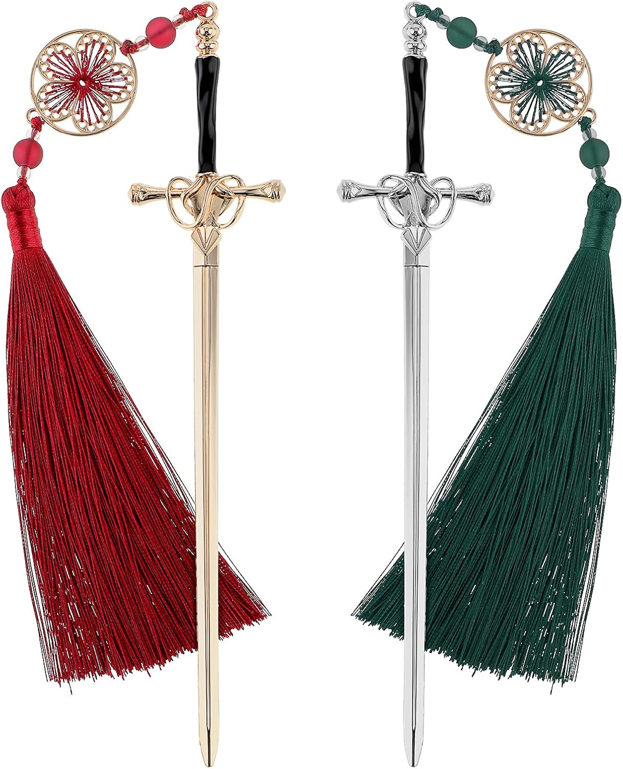 Red and Green Bookmarks 2 Pack Perfect Gift for Book Lovers - Image 1
