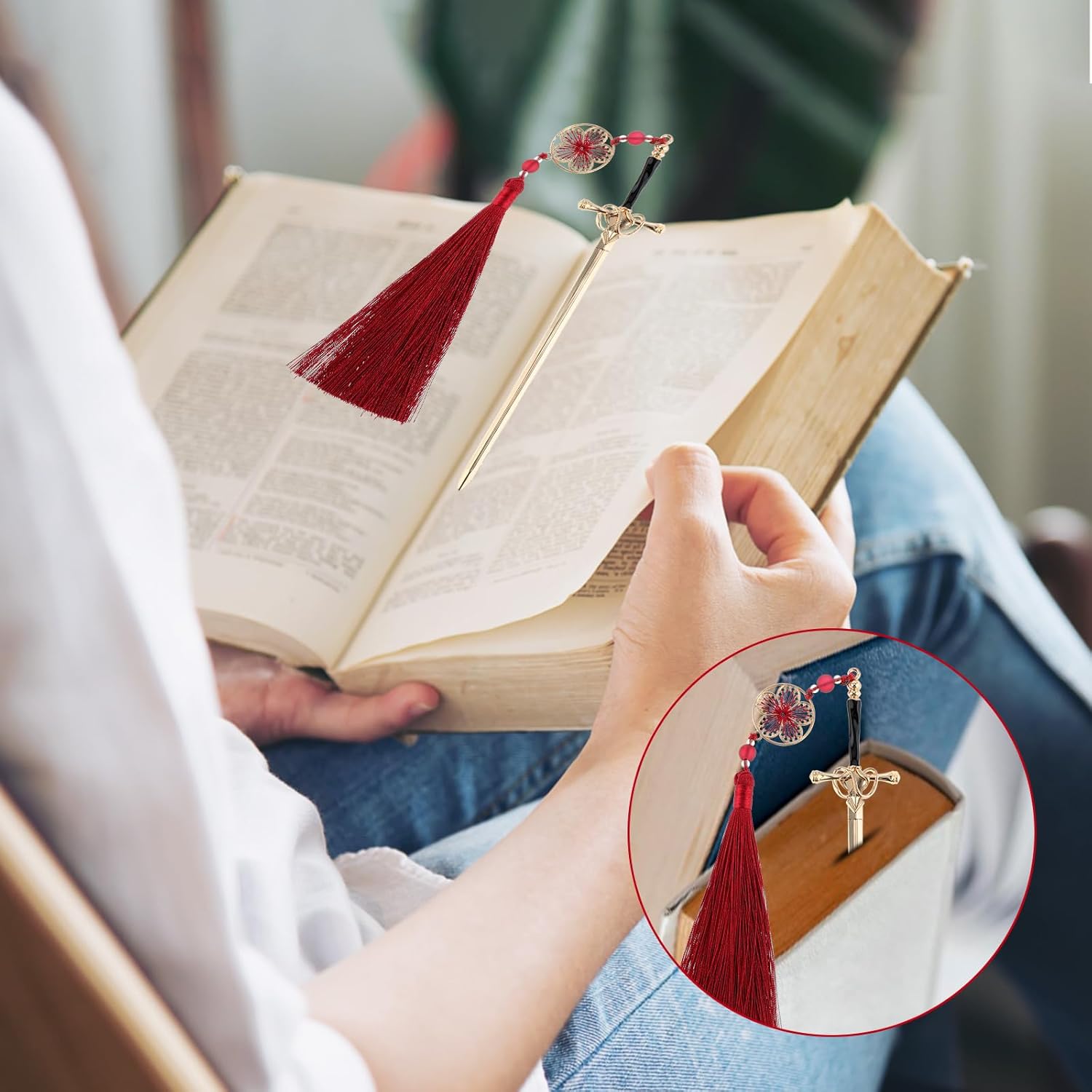 Red and Green Bookmarks 2 Pack Perfect Gift for Book Lovers - Image 4