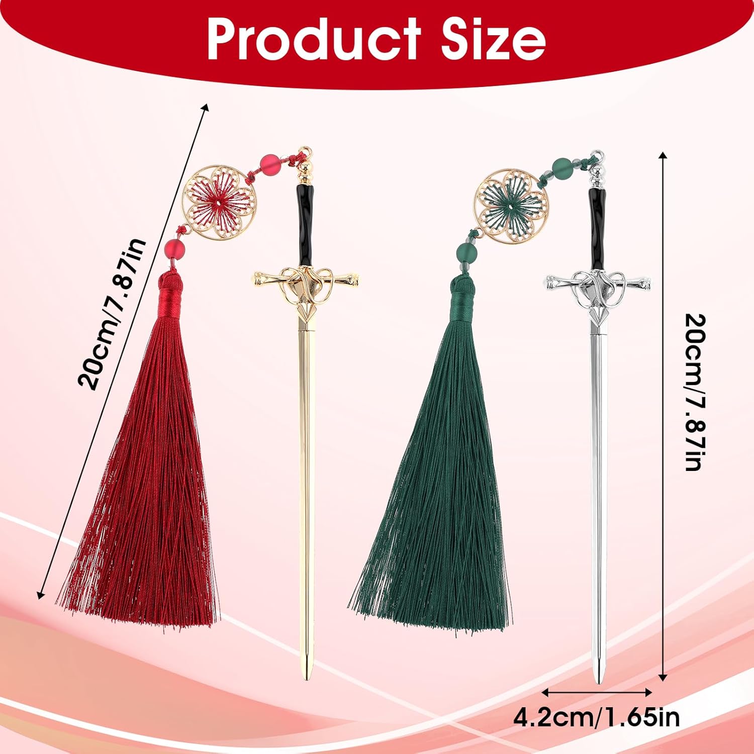 Red and Green Bookmarks 2 Pack Perfect Gift for Book Lovers - Image 5
