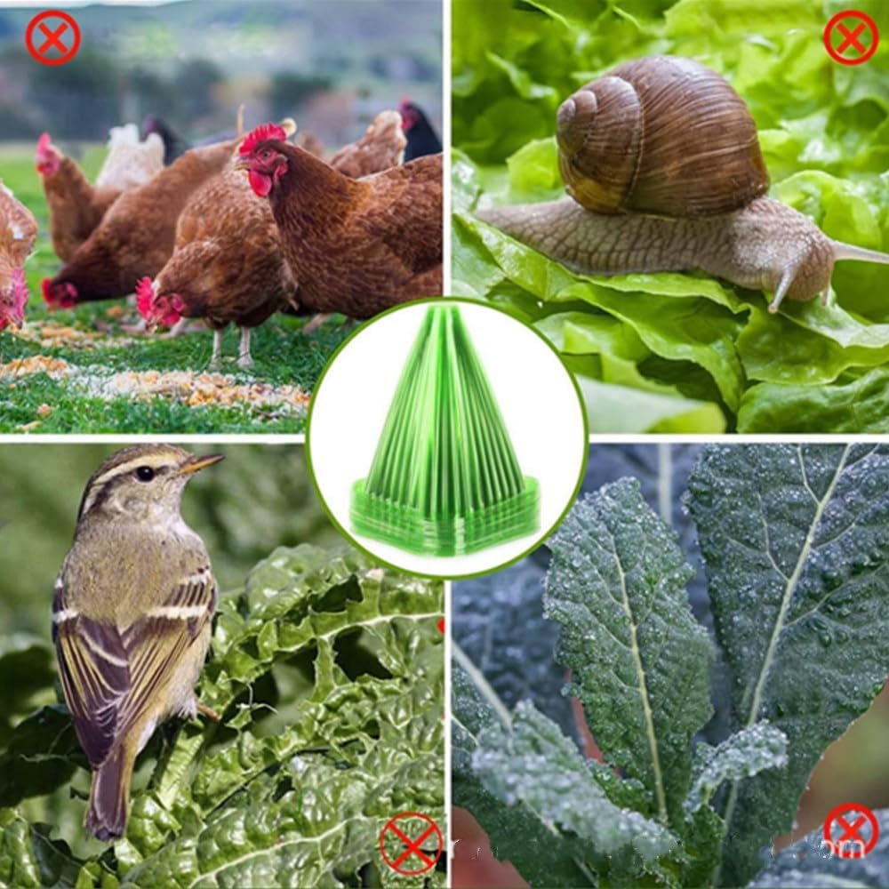 30 Pack Green Plant Cloches 7.48x7.48x8.26 Inch Frost Protection Covers for Plants - Image 4