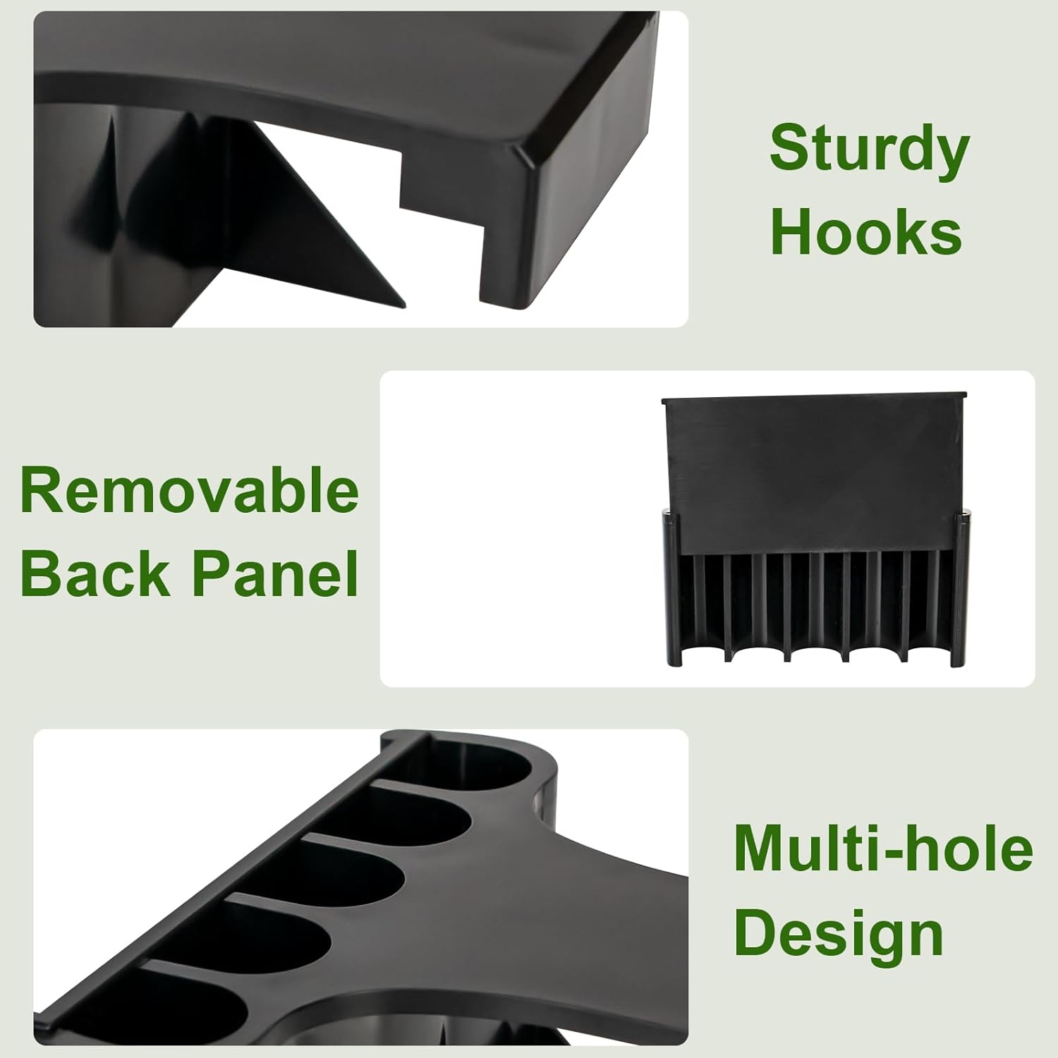 Hydroponic Aquarium Plant Holder 2 Pack Black 9x9x6cm for Aquascape Plant Cultivation - Image 5