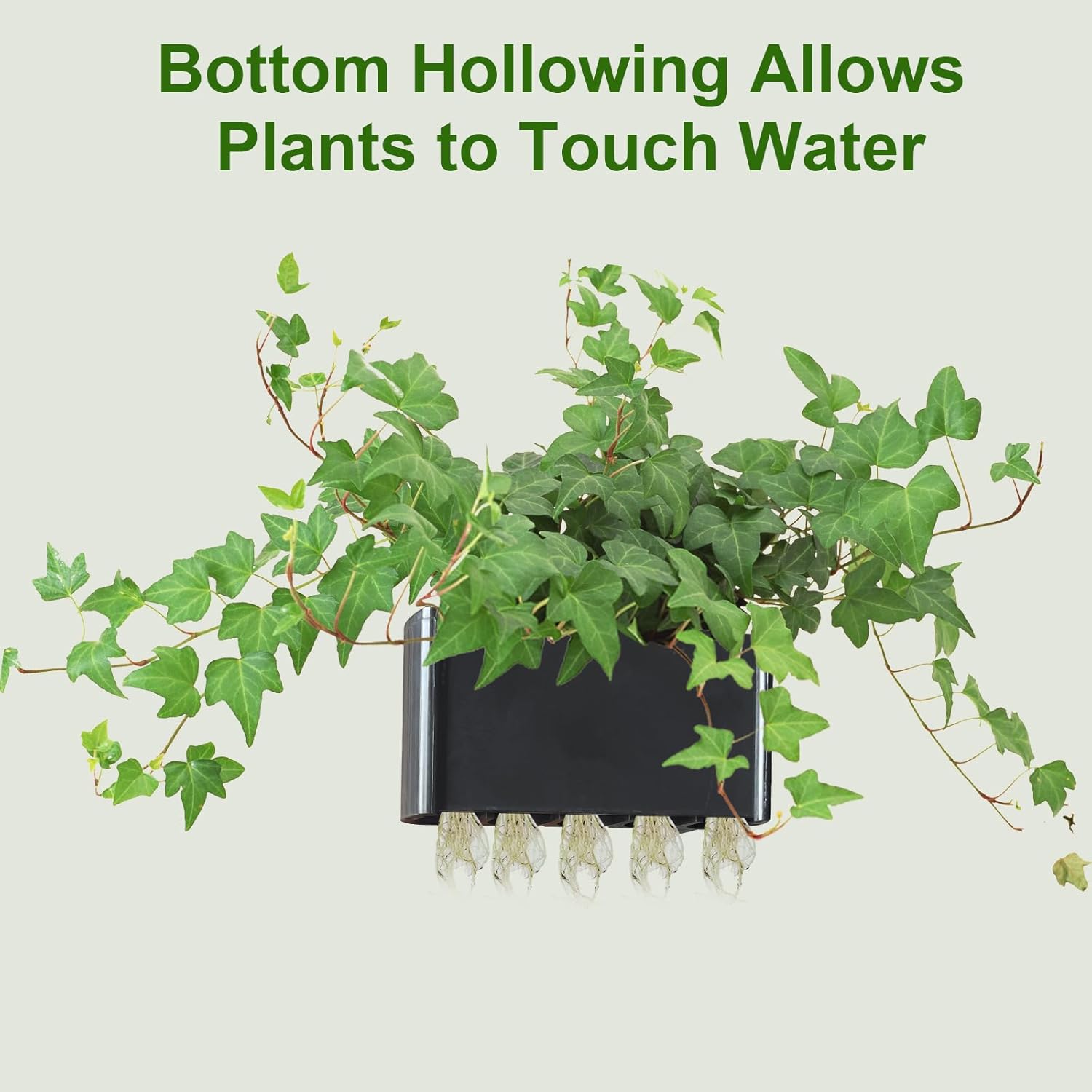 Hydroponic Aquarium Plant Holder 2 Pack Black 9x9x6cm for Aquascape Plant Cultivation - Image 6