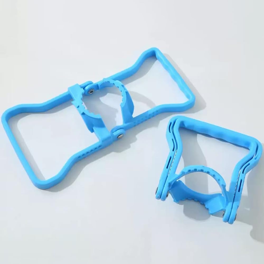 Blue Water Jug Handle 2 Pack with 5 Gallon Water Bottle Cap Heavy Duty Kettle Clamp - Image 7