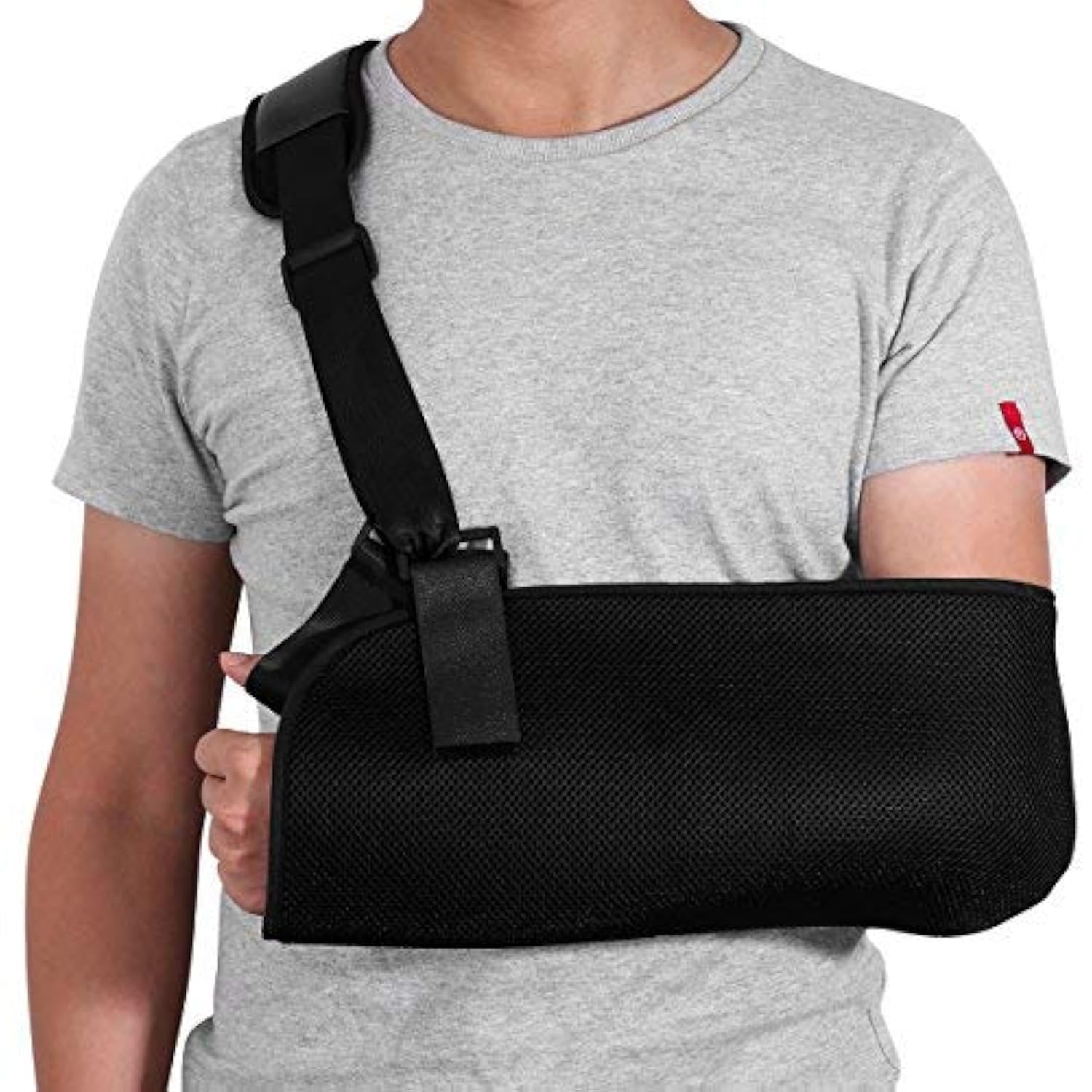 Adjustable Breathable Arm Sling Shoulder Immobilizer Support Brace Universal for Men Women Left Right Arm - Image 1