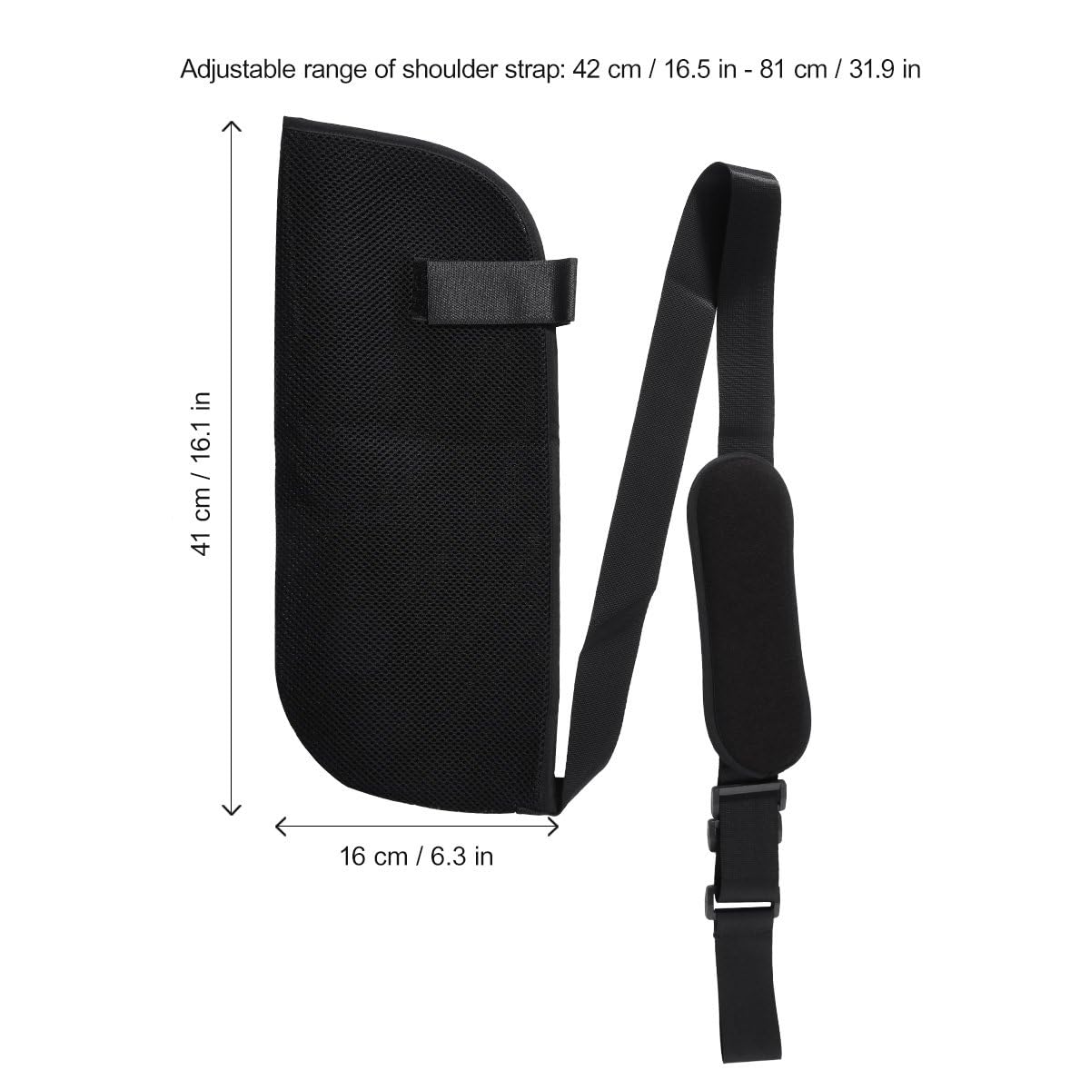 Adjustable Breathable Arm Sling Shoulder Immobilizer Support Brace Universal for Men Women Left Right Arm - Image 2