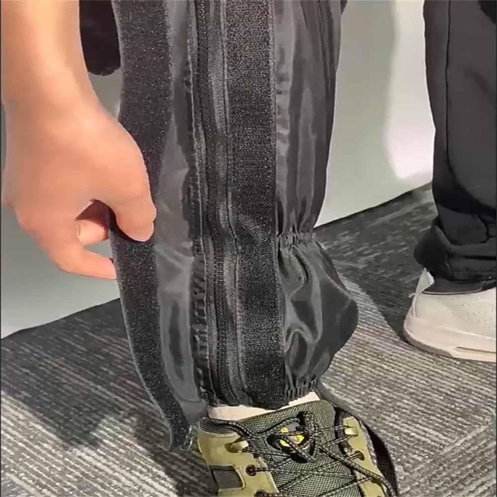 Waterproof Gaiters for Outdoor & Hiking - Protect Legs from Snow, Mud & Branches - 600D Ripstop Fabric - Adjustable - 1 Pair - Image 4