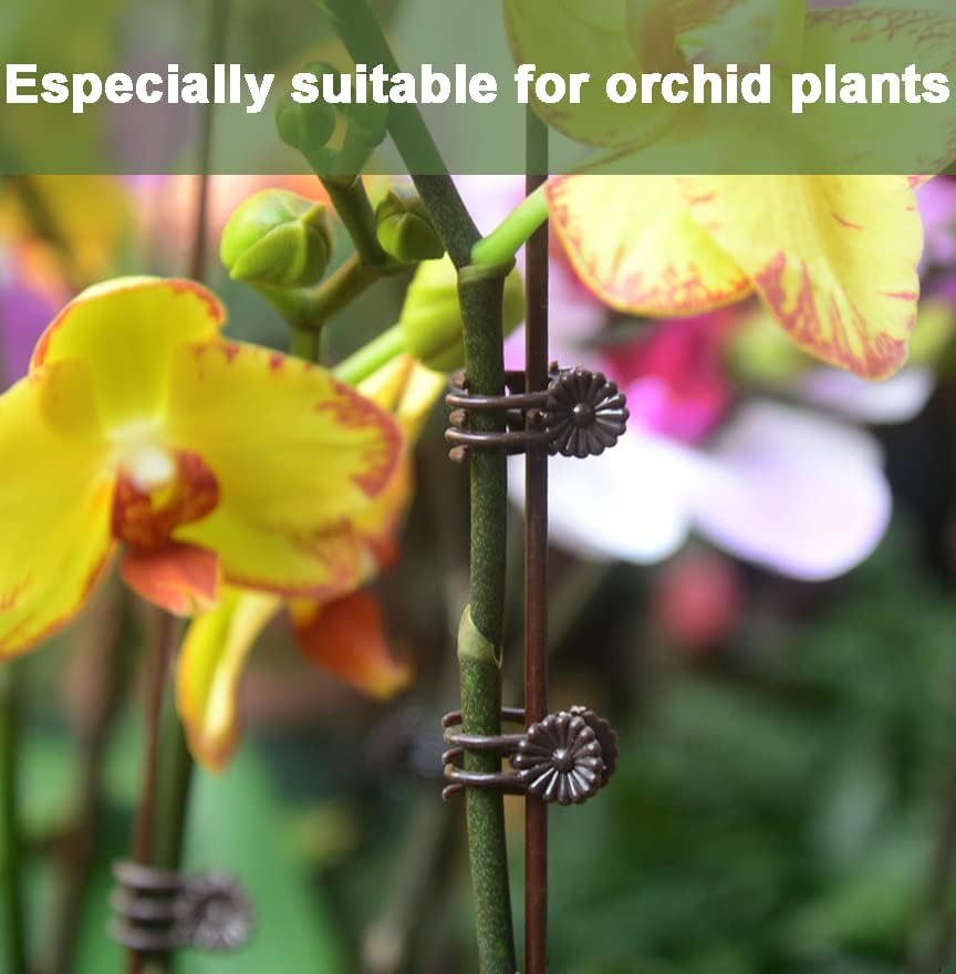 40 Reusable Plant Support Clips - Garden Tool for Supporting and Guiding Plants and Flowers - Image 2