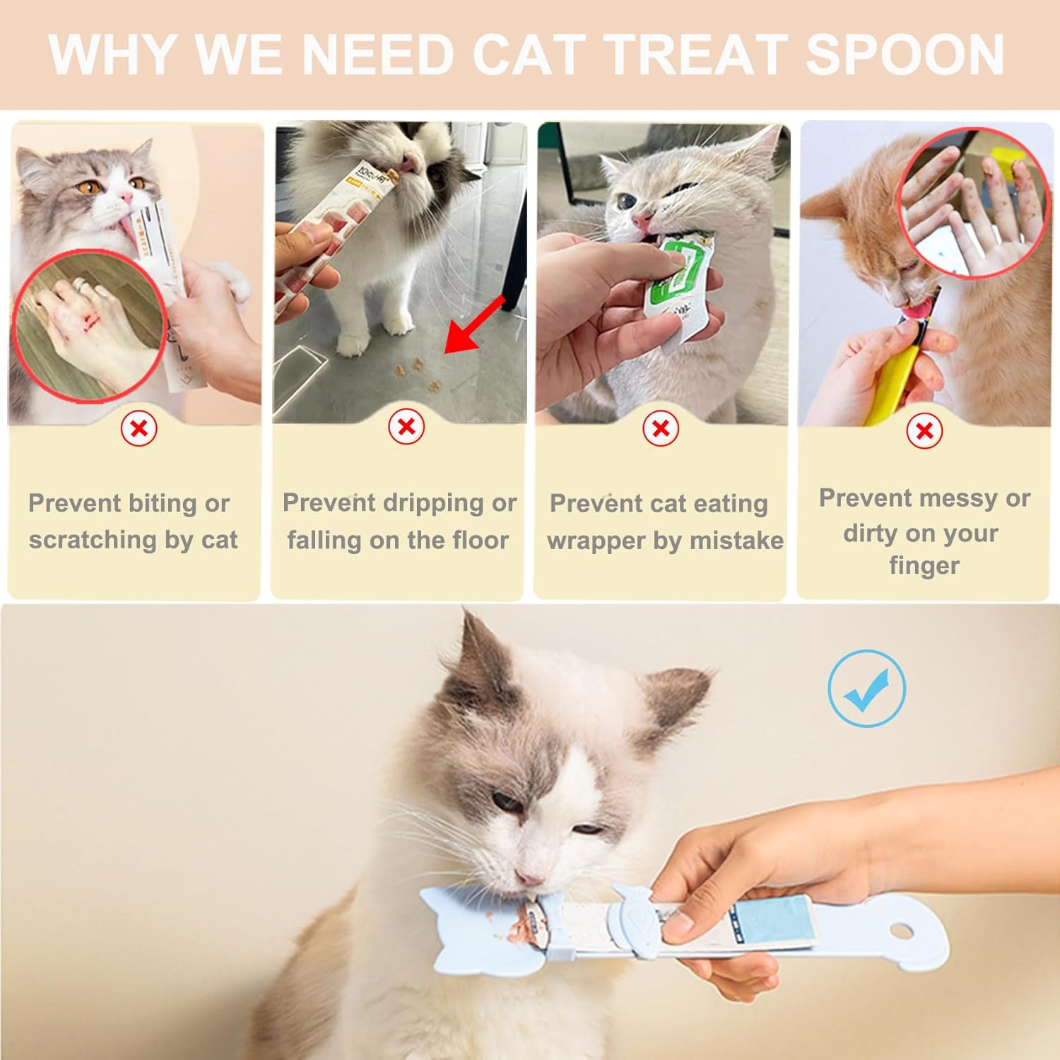 2 Pack Lollipop Gummy Grabbers - Fun Candy Pinchers - Spoon for Liquid Snacks & Wet Food - Image 2