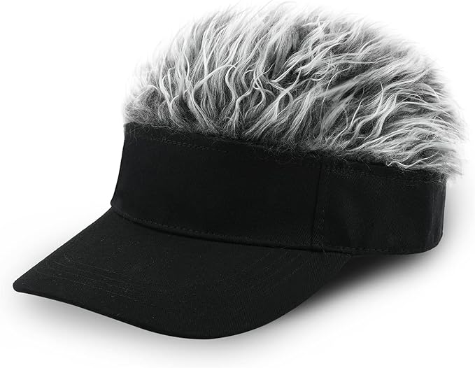 Funny Wig Beanie Winter Hat Adjustable for Party & Carnival Unique Gift One Piece - Image 2