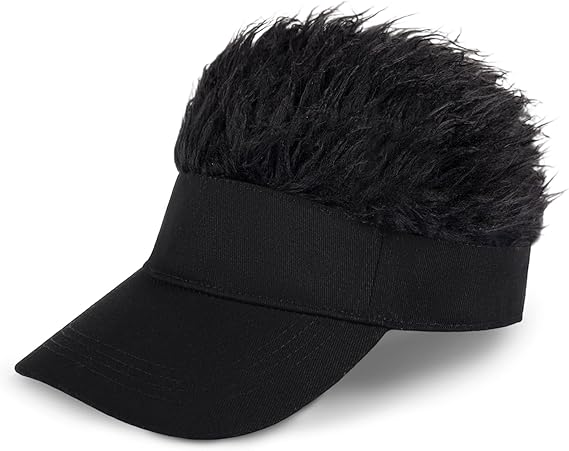 Funny Wig Beanie Winter Hat Adjustable Party & Carnival Accessory Unique Gift Idea - Image 1