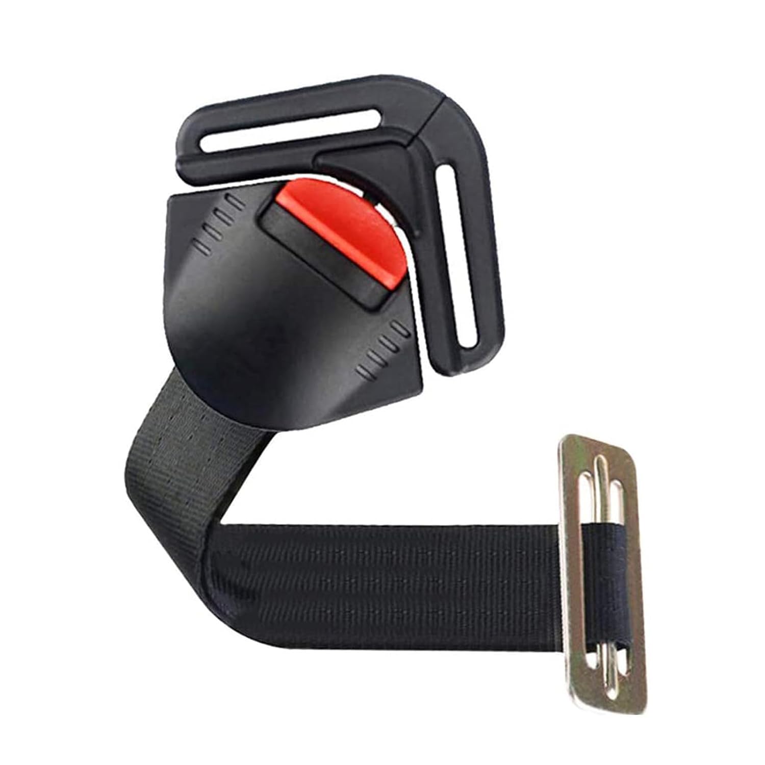 Universal Child Car Seat Safety Lock Replacement for 5-Point Harness - Black - Buggy & Baby Seat Compatible - 1 Pack - Image 1